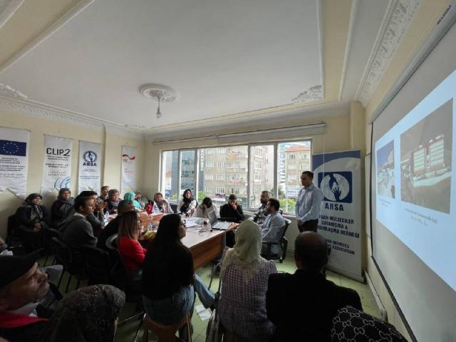 Information sessions were held on the International Protection Application Procedure and Objection to Negative Decisions